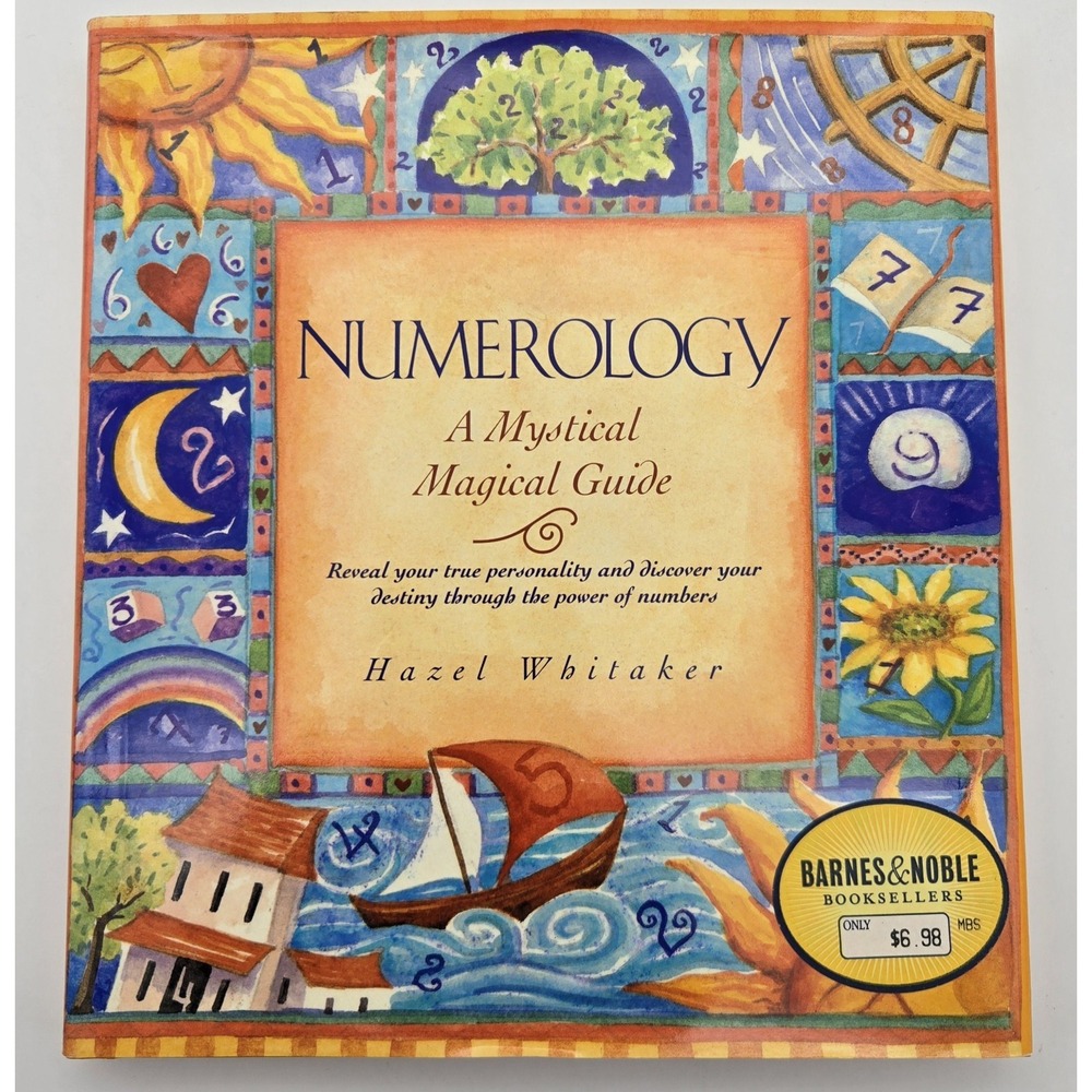 Numerology Mystical Magical Guide Hardcover Book Reveal True Personality Destiny